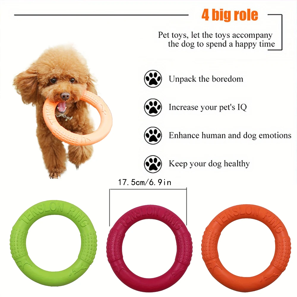 Dog Training Toys Outdoor Spor - Flying Disc Dog Training Toy ulasan dan harga