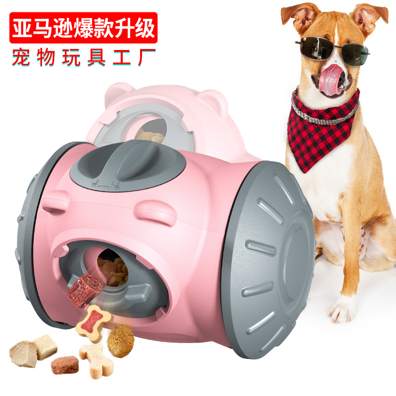 Hot Selling Wobble Leak Food C - Dog Puzzle Feeder Toy ulasan dan harga