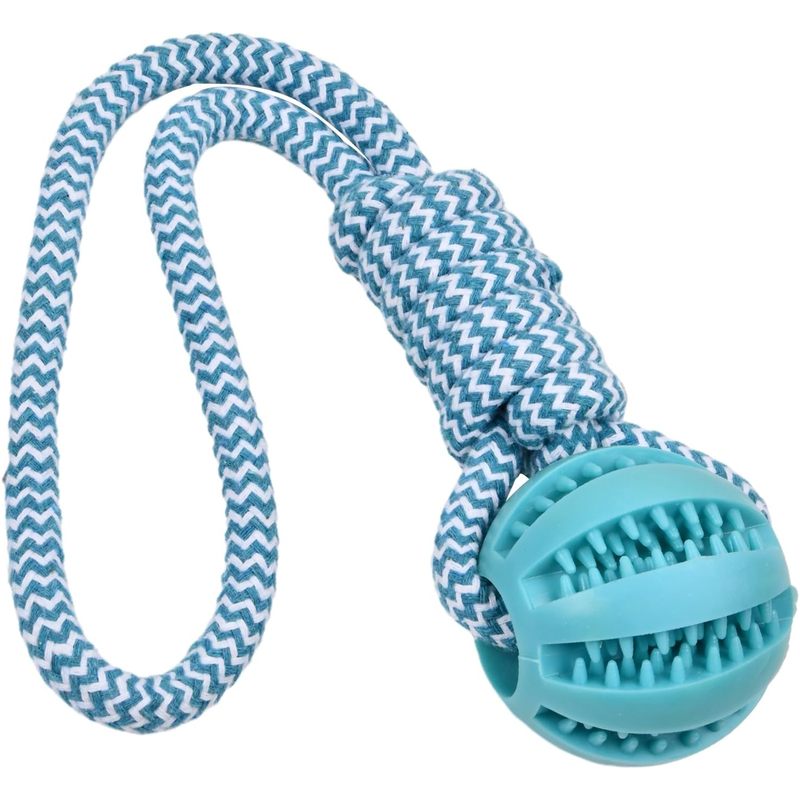 Volumoon Ball on Rope - Indest - Indestructible Dog Chew Toy ulasan dan harga