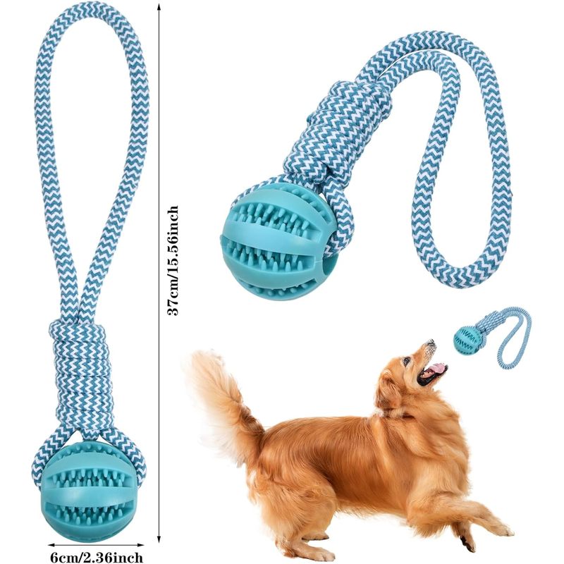 Volumoon Ball on Rope - Indest - Indestructible Dog Chew Toy ulasan dan harga