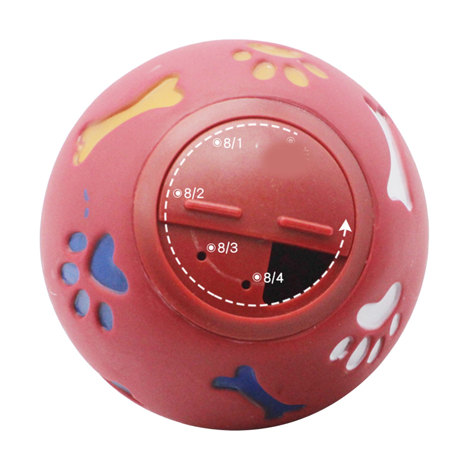 Dog Treat Dispenser Ball Slow  - Rubber Treat Dispensing Dog Toy ulasan dan harga