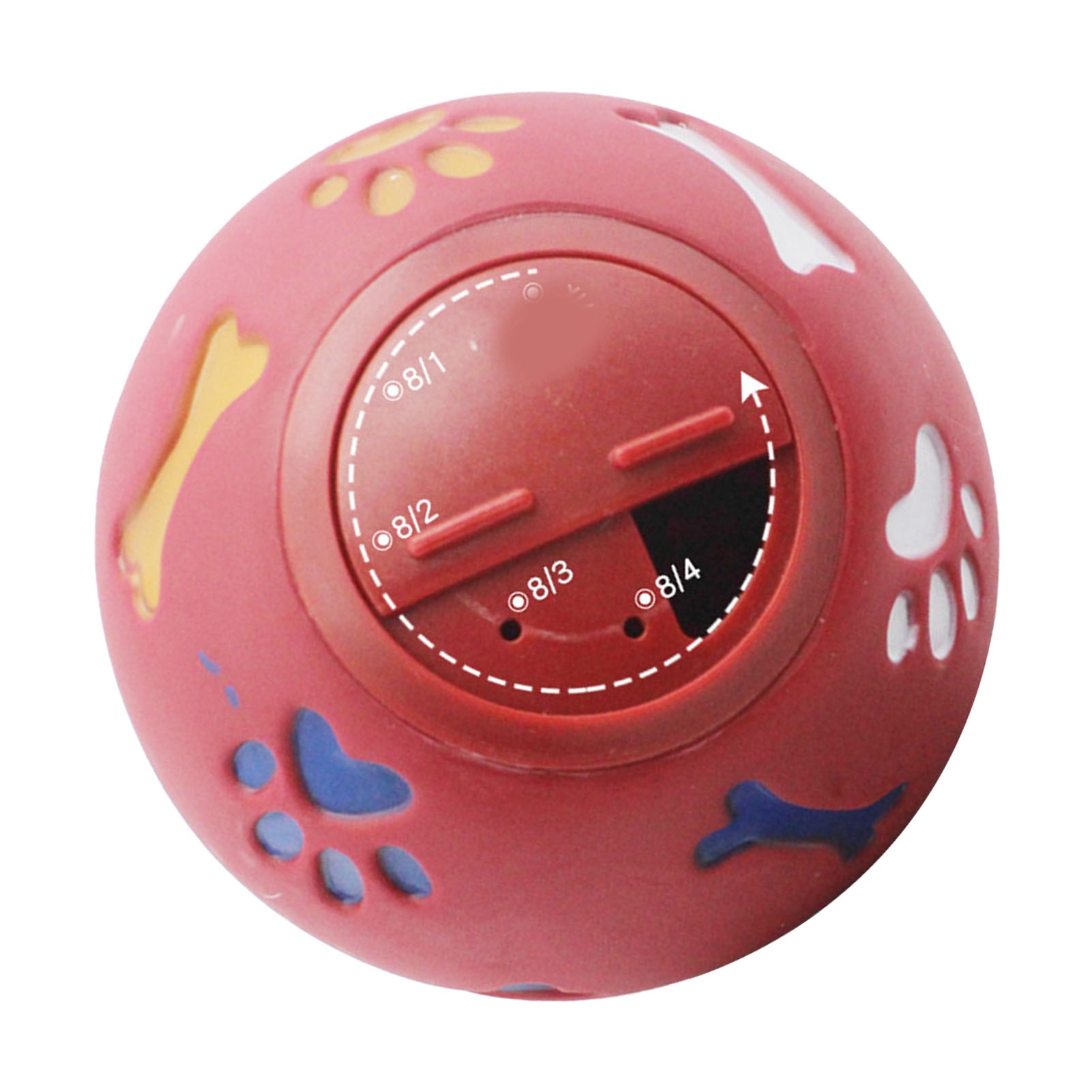 Dog Treat Dispenser Ball Slow  - Rubber Treat Dispensing Dog Toy ulasan dan harga