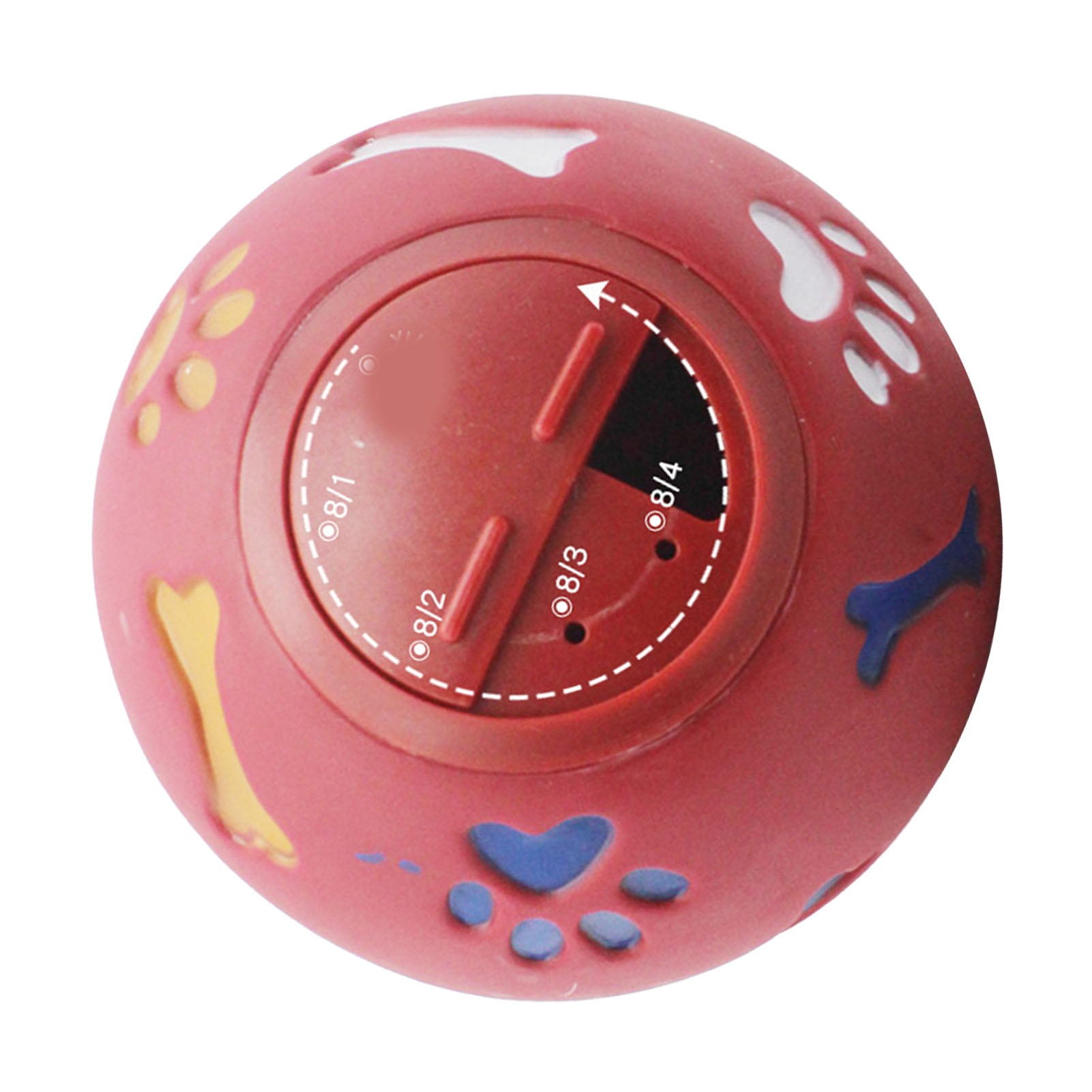 Dog Treat Dispenser Ball Slow  - Rubber Treat Dispensing Dog Toy ulasan dan harga