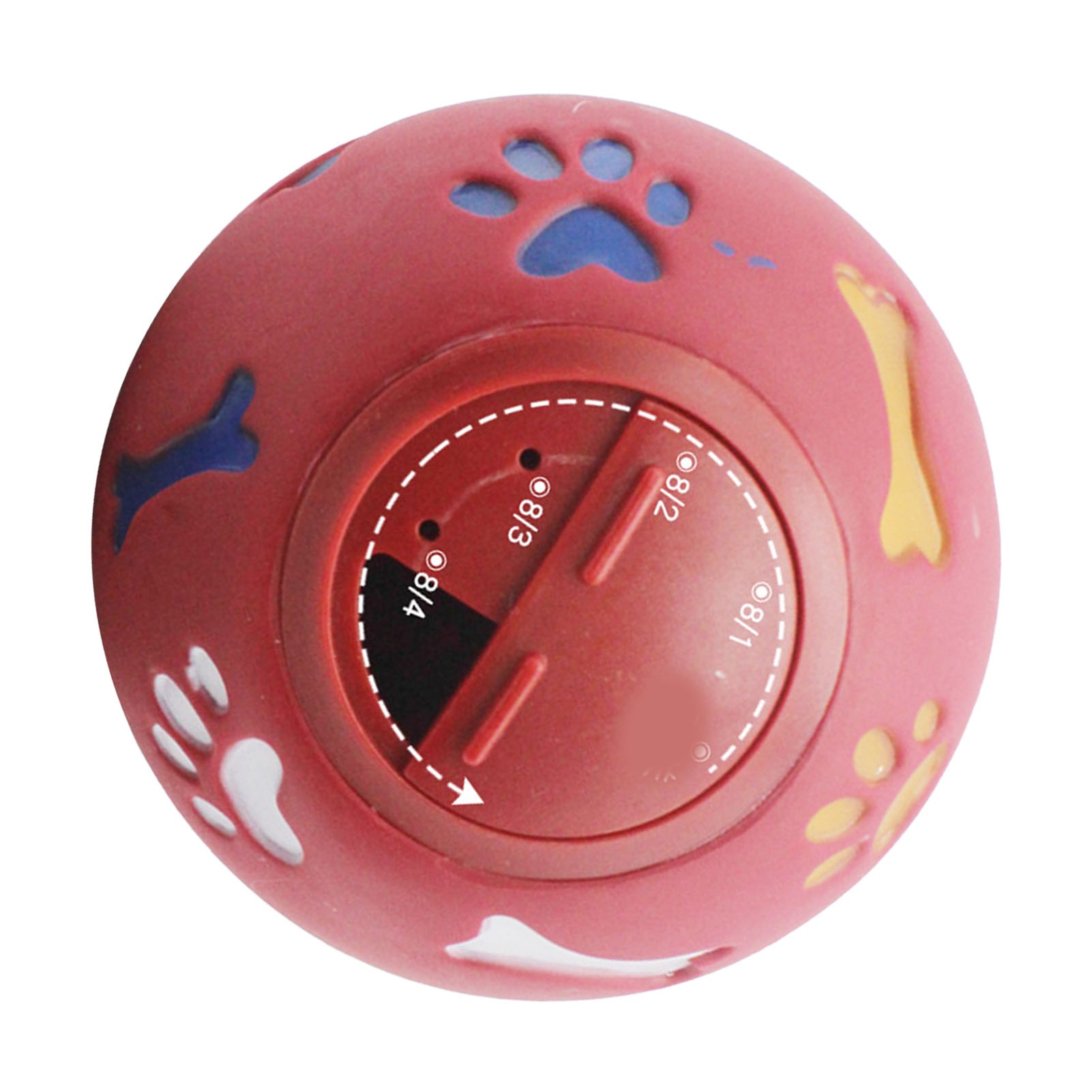 Dog Treat Dispenser Ball Slow  - Rubber Treat Dispensing Dog Toy ulasan dan harga