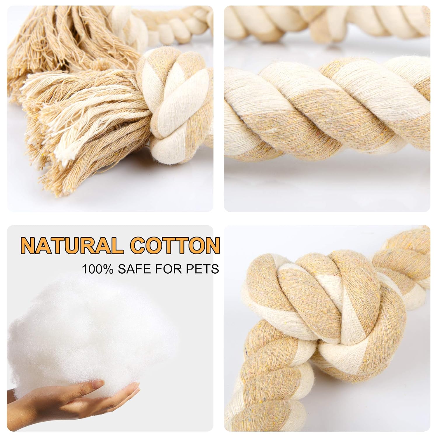Durable Rope Chew Toys for Agg - Dog Rope Toy Aggressive Chewers ulasan dan harga