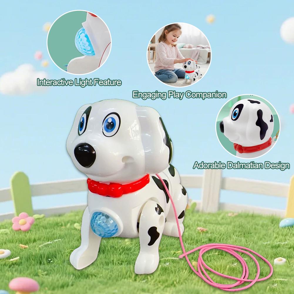 Electric Walking Robot Dog Toy - Suction Cup Dog Tug Toy ulasan dan harga