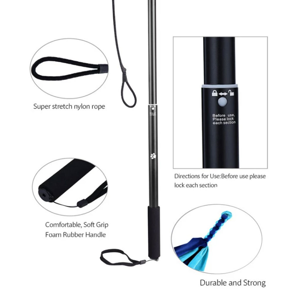 Dogs Flirt Lure Pole Stick Toy - Interactive Squeaky Plush Dog Toy ulasan dan harga