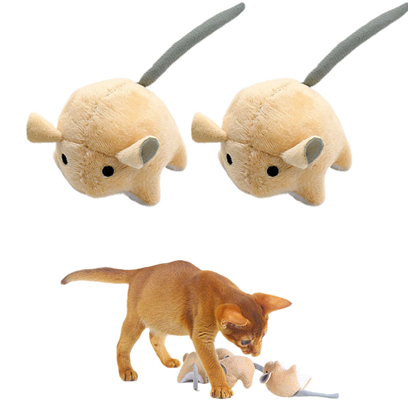 Plush Catnip Mice Toys For Cat - Catnip Interactive Plush Mouse ulasan dan harga