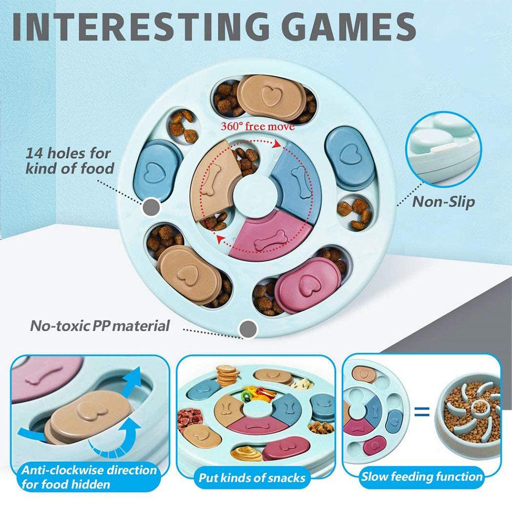 Dog Puzzle Toys Slow Feeder In - Dog Puzzle Feeder Toy ulasan dan harga