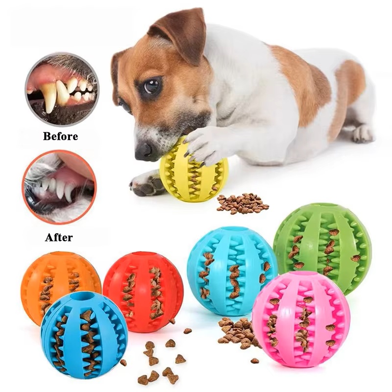 Interactive Silicone Rubber Ba - Dog Puzzle Feeder Toy ulasan dan harga