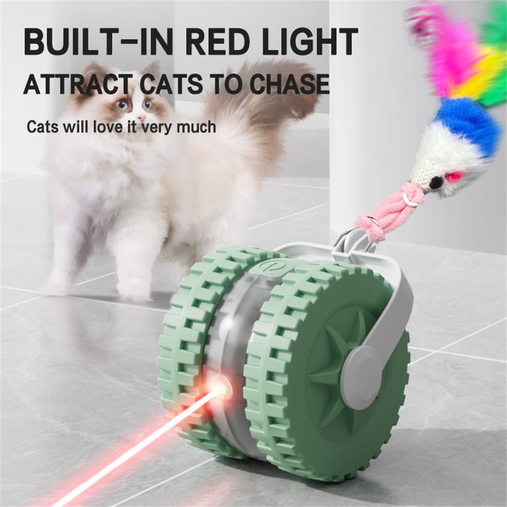 With Mouse Tail Infrared Laser - Laser Pointer Cat Toy Automatic ulasan dan harga