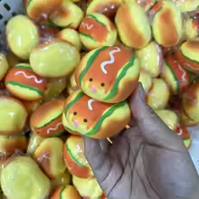 New Hot-Selling Squishy Stress - Interactive Squeaky Plush Dog Toy ulasan dan harga