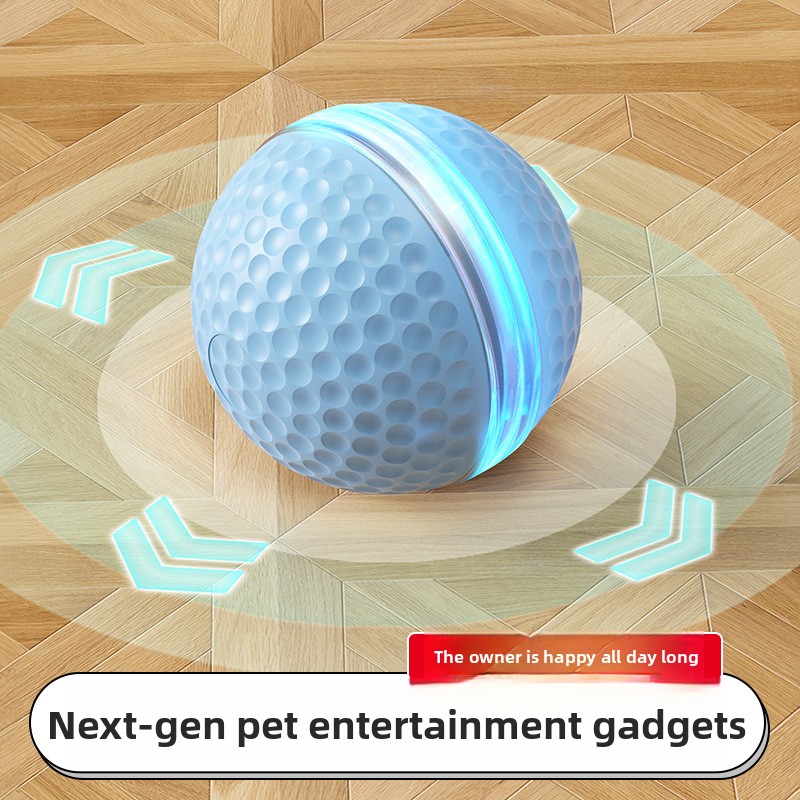 Indestructible Honeycomb Rubbe - Automatic Moving Dog Ball ulasan dan harga