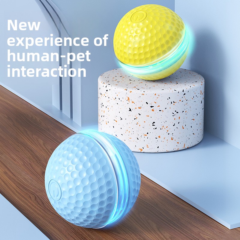 Indestructible Honeycomb Rubbe - Automatic Moving Dog Ball ulasan dan harga