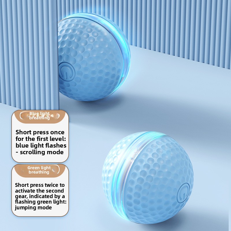 Indestructible Honeycomb Rubbe - Automatic Moving Dog Ball ulasan dan harga