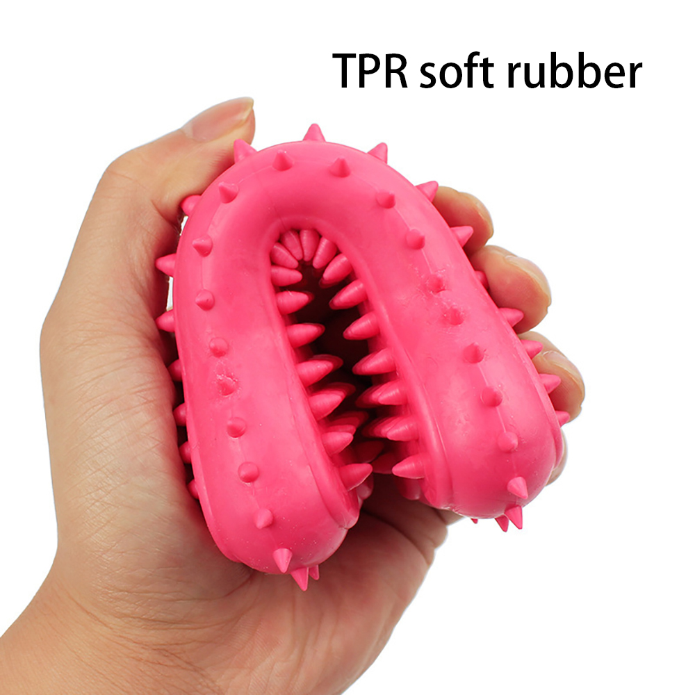 Pet Toys Bone Shape Teething S - Teeth Cleaning Dog Chew Bone ulasan dan harga