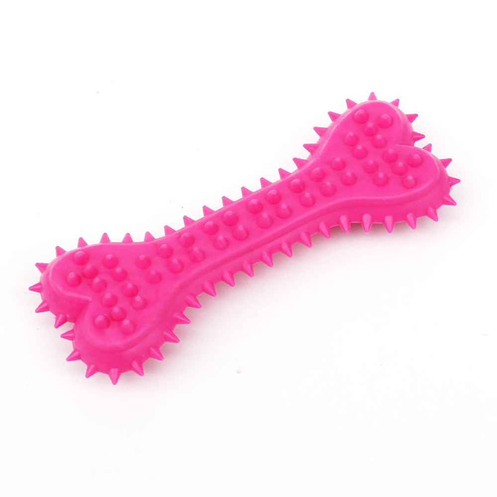 Pet Toys Bone Shape Teething S - Teeth Cleaning Dog Chew Bone ulasan dan harga
